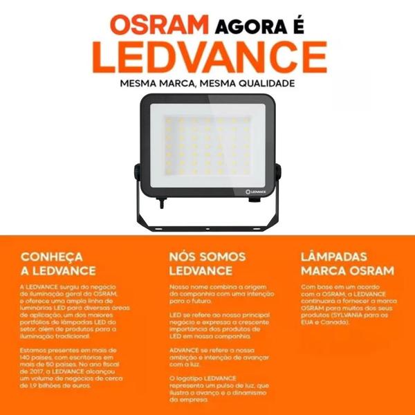 Imagem de Refletor Led Floodlight Compact Core 50w 5000k Ip65 Ledvance Osram