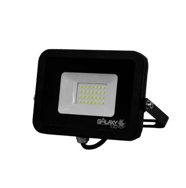 Imagem de Refletor Led Galaxy 20w Bivolt Luz Branca 6500k 1600 Lumens IP65