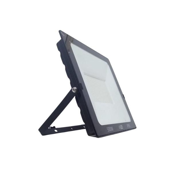 Imagem de Refletor Led Holofote 500W Biv Ip66 Branco Frio Prova Dagua