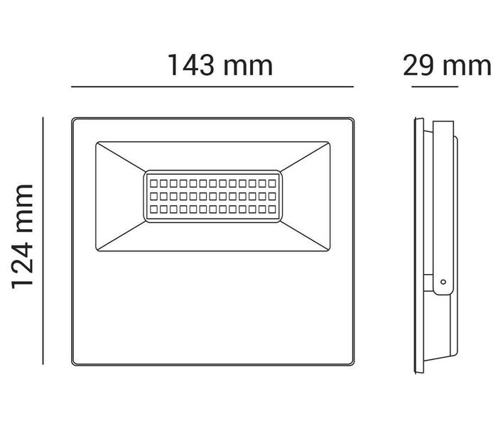 Imagem de Refletor Led Holofote Slim 30W 110/220 Bivolt Branco Frio