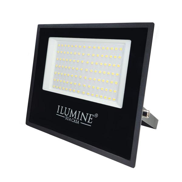 Imagem de Refletor LED Ilumine Sua Casa 100W Preto