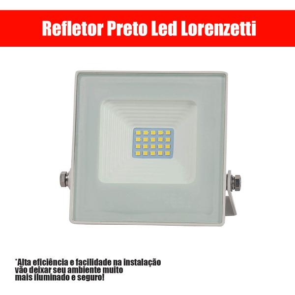 Imagem de Refletor Led Lorenzetti LorenLed Fit 100W Bivolt 8500 Lumens Bivolt (110v ou 220v) Luz Branco Frio