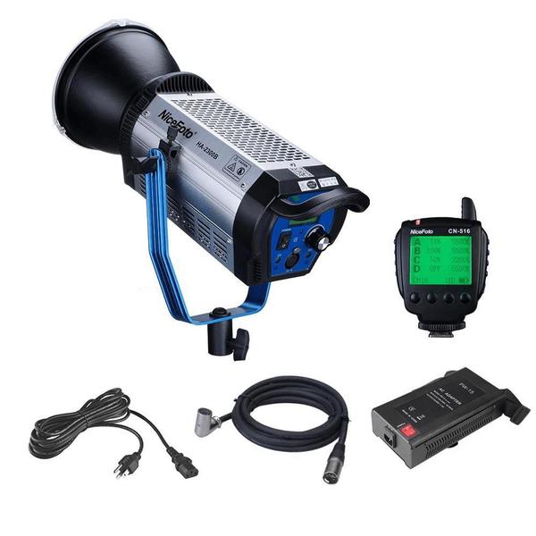 Imagem de Refletor Led Luz Contínua Nicefoto Ha-2300B Cob 230W Vídeo