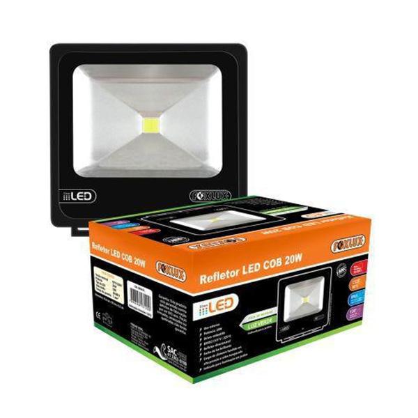 Refletor led luz verde 20 watts - foxlux Imagem de Refletor led luz verde 20 watts - foxlux