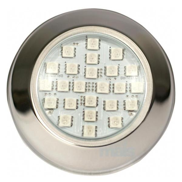 Imagem de Refletor Led Piscina Rgb 5W Smd Aço Inox - Brustec