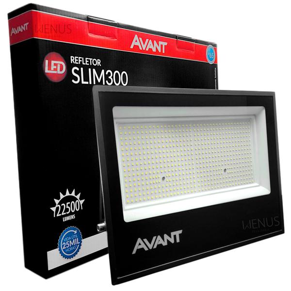 Imagem de Refletor Led Slim300 6500k Ip65 300w Bivolt Original Avant