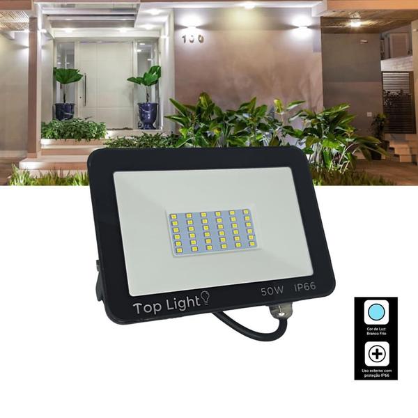 Imagem de Refletor Led SMD 50w Prova Dágua Ip66 Holofote 6500k Bivolt