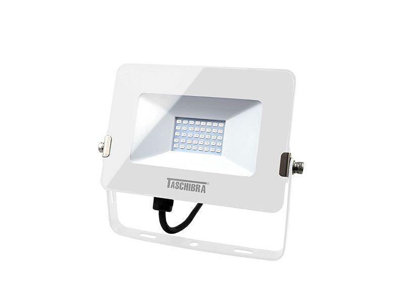 Refletor Led Tr 10W Slim Luz Verde Taschibra Imagem de Refletor Led Tr 10W Slim Luz Verde Taschibra
