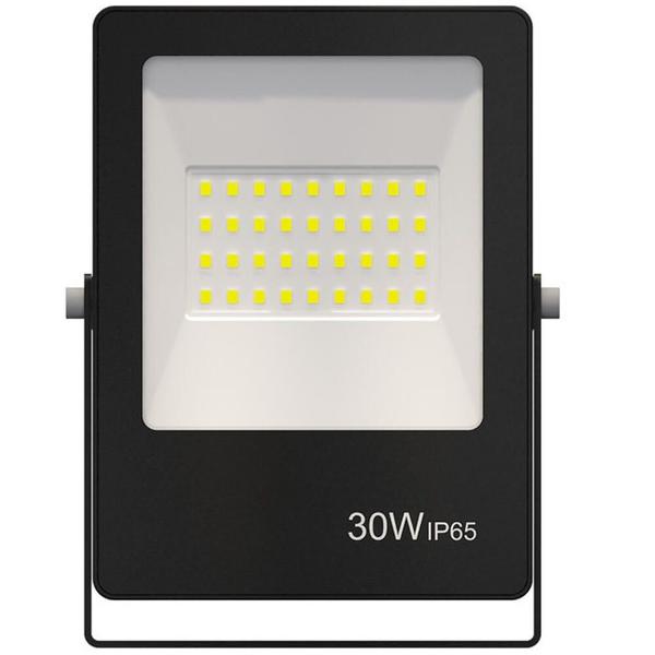 Imagem de Refletor LED Ultrafino Bivolt Preto 6500K - GAYA