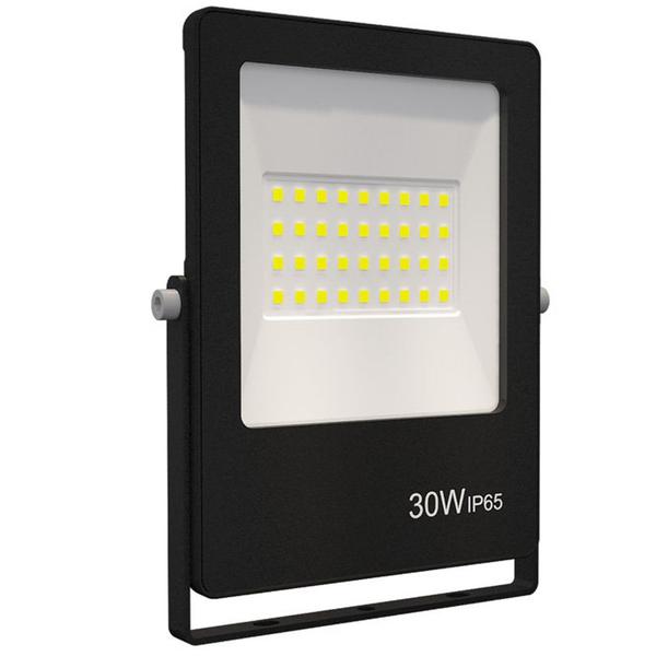 Imagem de Refletor LED Ultrafino Bivolt Preto 6500K - GAYA