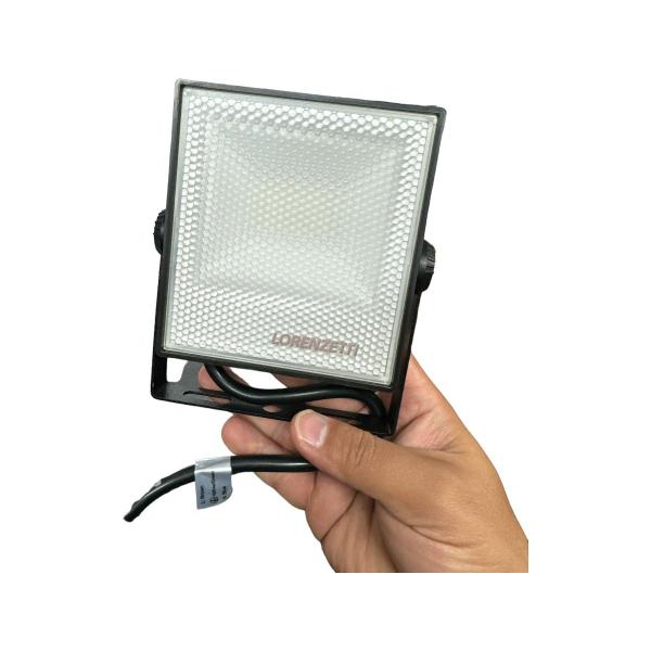 Imagem de Refletor Lorenzetti IP65 Bivolt Externo Preto 10w 850 Lumens