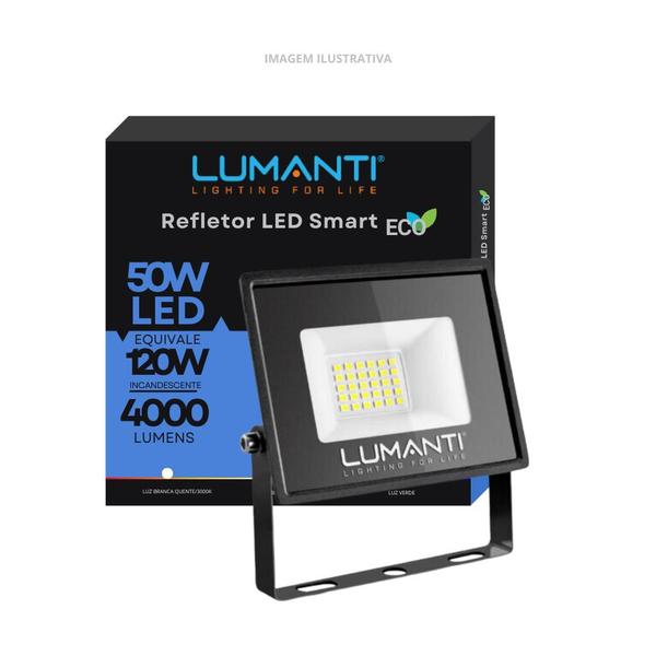 Imagem de Refletor Lumanti  LED  Eco 50W - Lumanti