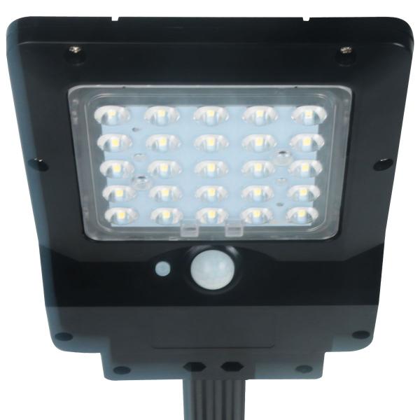 Imagem de Refletor Luminária Solar Integrada Pública LED 400 Lúmens Placa Completa Ecoforce 40W