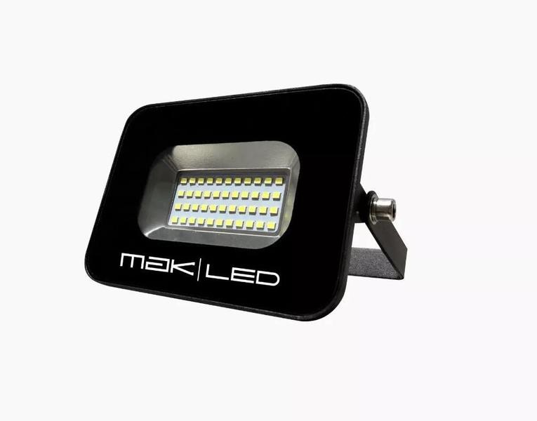 Imagem de Refletor Micro Led Slim Prova D' Água Branco Frio - 30W