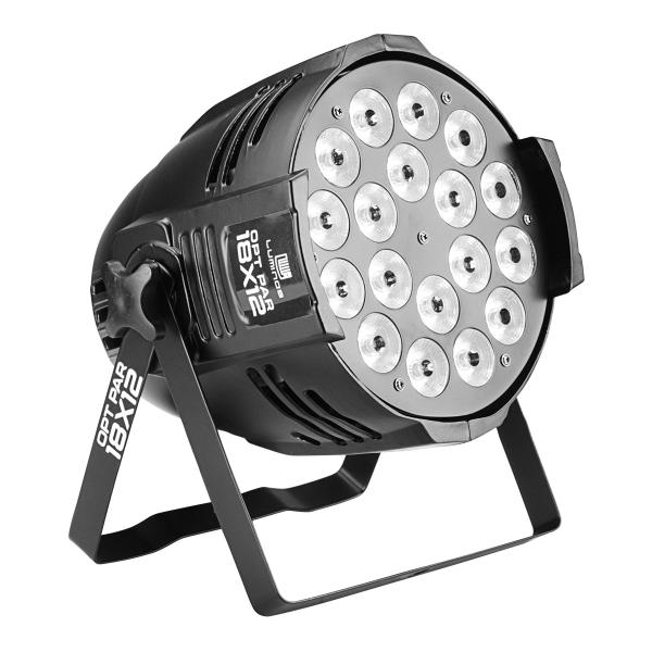 Imagem de Refletor Opt Par 18 Leds 12w Rgbw 4 Em 1 Dmx Super Potente!