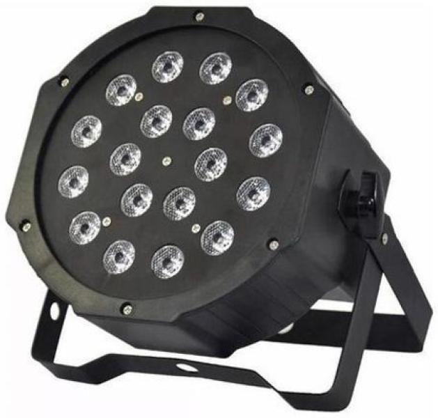 Imagem de Refletor Par Led 18 Digital Rgb Dmx Canhão Bivolt Jdb-18