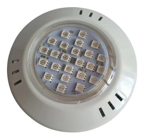 Imagem de Refletor Piscina Power Led 5w Abs - Rgb Colorido 24 Leds