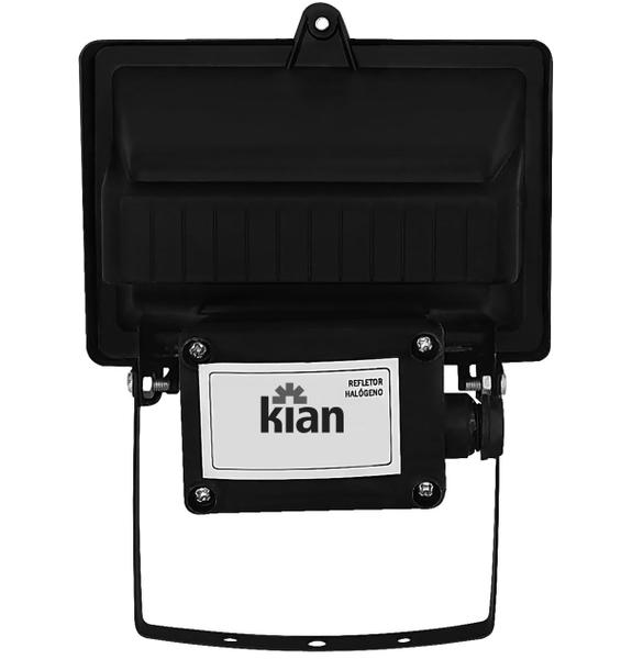 Refletor Projetor Preto Para Lampada Halogena 150W J78 - KIAN Imagem de Refletor Projetor Preto Para Lampada Halogena 150W J78