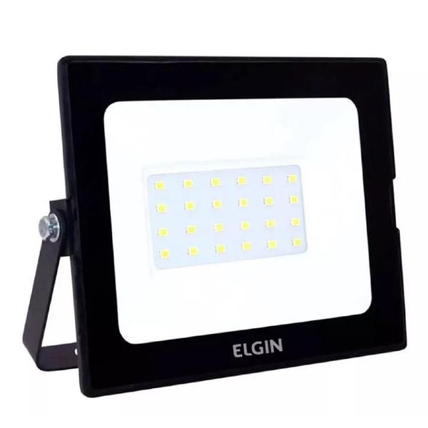 Imagem de Refletor Projetor Uso Externo Elgin Led 6.500k Bivolt 30w 