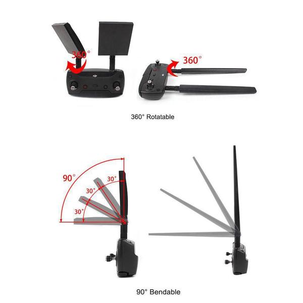 Imagem de Refletor Sinal 2.4G E Antenas 7/8Dbi Dji Spark/Mavic Pro/Air