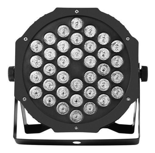 Imagem de Refletor Slim 36 Leds Rgb Luminos Dmx E Strobo Profissional