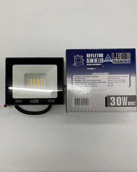 Imagem de Refletor Slim De Led 30w 3000K