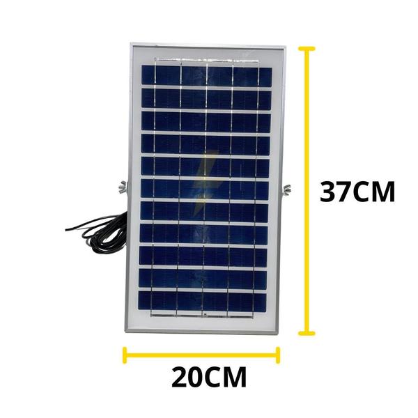 Imagem de Refletor Solar de Led 100w Holofote 6500k Ip67