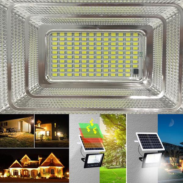 Imagem de Refletor Solar de Led Com Controle Remoto 100W a Prova D'água DS11286IP66