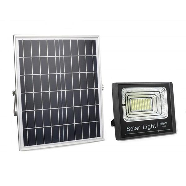 Imagem de Refletor Solar de Led Com Controle Remoto 100W a Prova D'água DS11286IP66