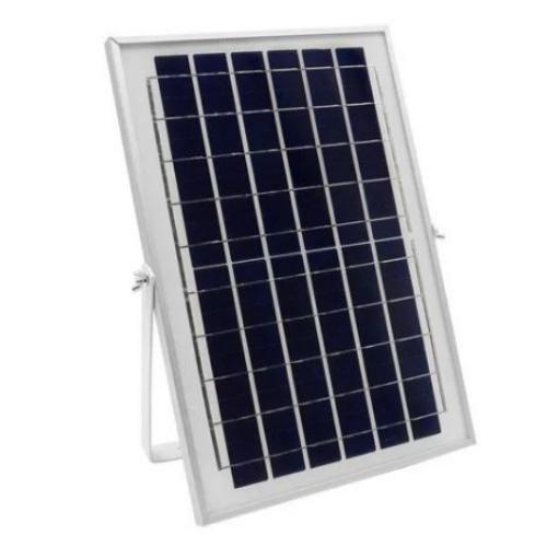 Imagem de Refletor Solar Led 50w Painel Recarregável Placa Controle Remoto