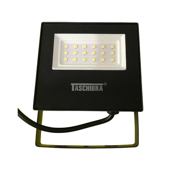 Imagem de Refletor Taschibra Led TR Slim 20W 6500K Preto Bivolt