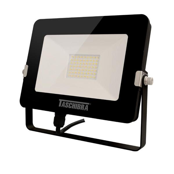 Imagem de Refletor Taschibra Led TR Slim 30W Verde Preto 110V