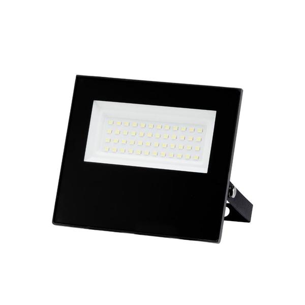 Imagem de Refletor Taschibra Led TR Slim 50W 3000K Preto Bivolt