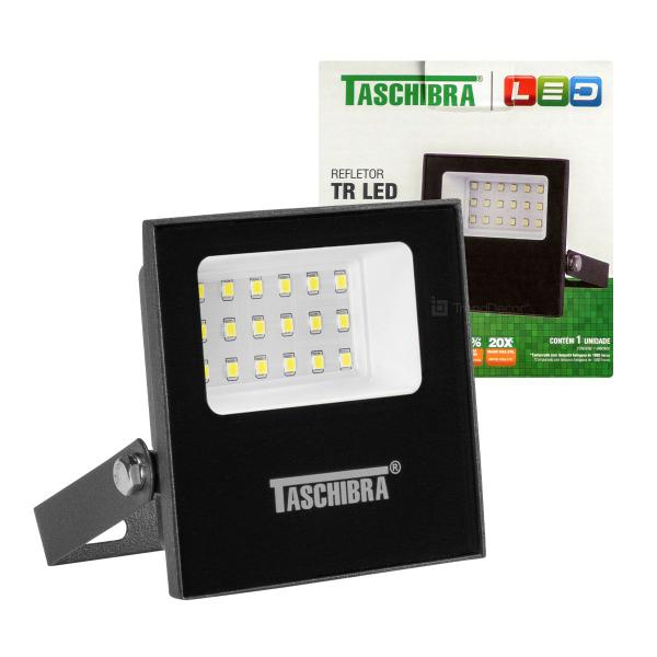 Imagem de Refletor Taschibra TR LED 20 Slim Preto