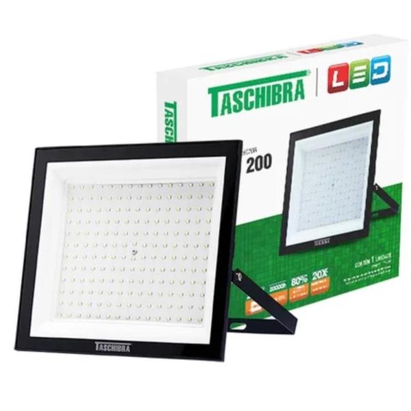 Imagem de Refletor Tr Led 200W 6500K Preto Taschibra