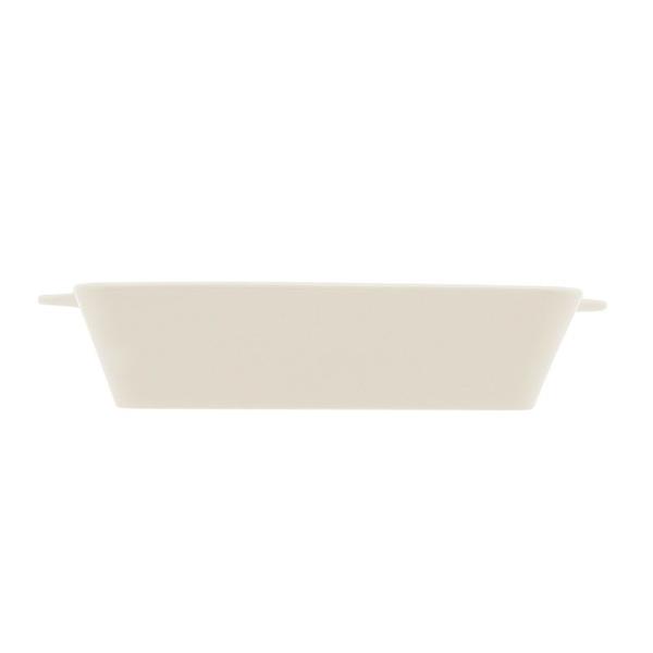 Imagem de Refratário Porcelana com Alça Basic Branco 23,5x14,5 cm Lyor