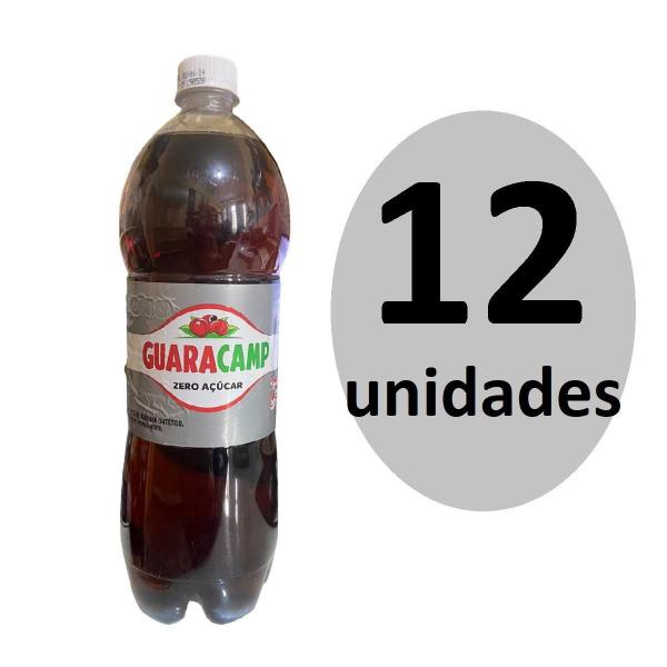 Imagem de Refresco Guaracamp Guaraná Zero 1,5 L Pronto Beber -24Un