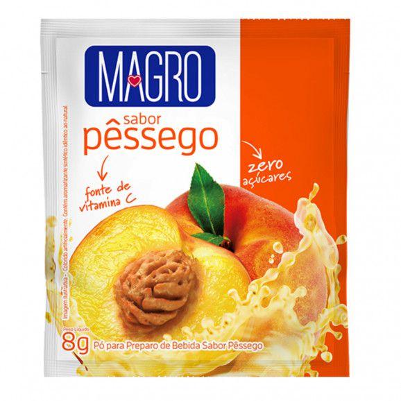 Imagem de Refresco Magro Sabor Pêssego Zero Açúcares 8G