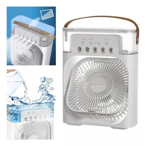 Imagem de Refresque-se a Qualquer Hora: Mini Ar Condicionado Ventilador Umidificador 110V/220V