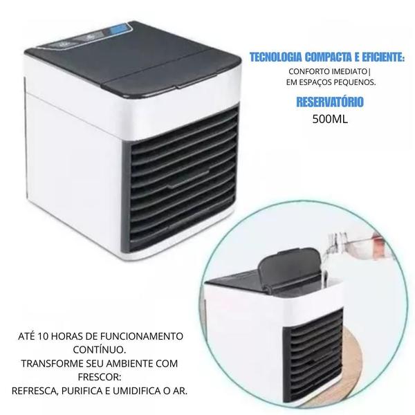 Refresque-Se Com O Mini Ar Bivolt Leve E Compacto. - Jp Utilidades Imagem de Refresque-Se Com O Mini Ar Bivolt Leve E Compacto.