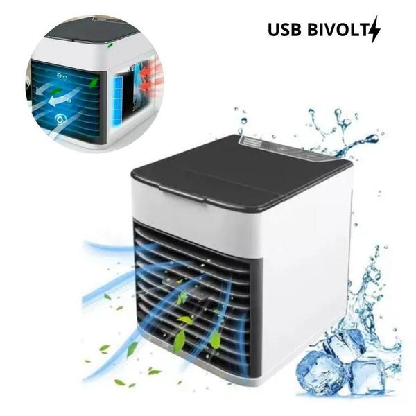 Refresque-Se Com O Mini Ar Condicionado Bivolt - Jp Utilidades Imagem de Refresque-Se Com O Mini Ar Condicionado Bivolt