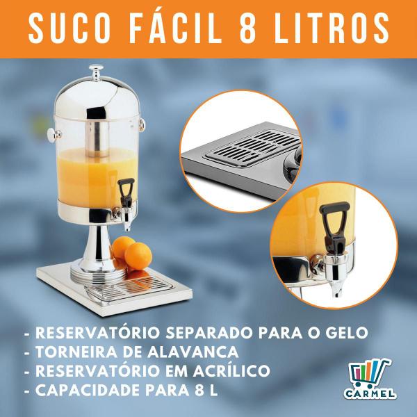 Refresqueira Suco Fácil De 8 Litros Suqueira Com Refil De Gelo Marchesoni Imagem de Refresqueira Suco Fácil De 8 Litros Suqueira Com Refil De Gelo Marchesoni