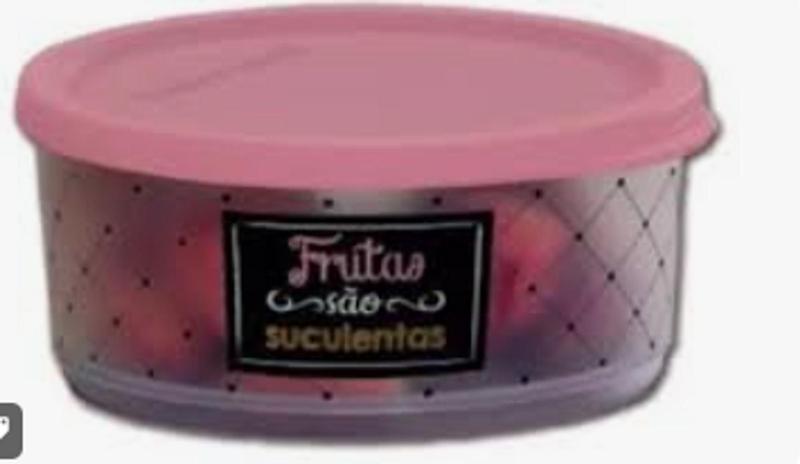 Imagem de Refri Line Redondo 530ml Frutas Linha Bistrô Tupperware