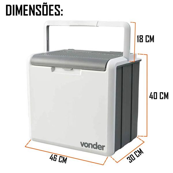 Imagem de Refrigerador Automotivo 12V 30 Litros Vonder