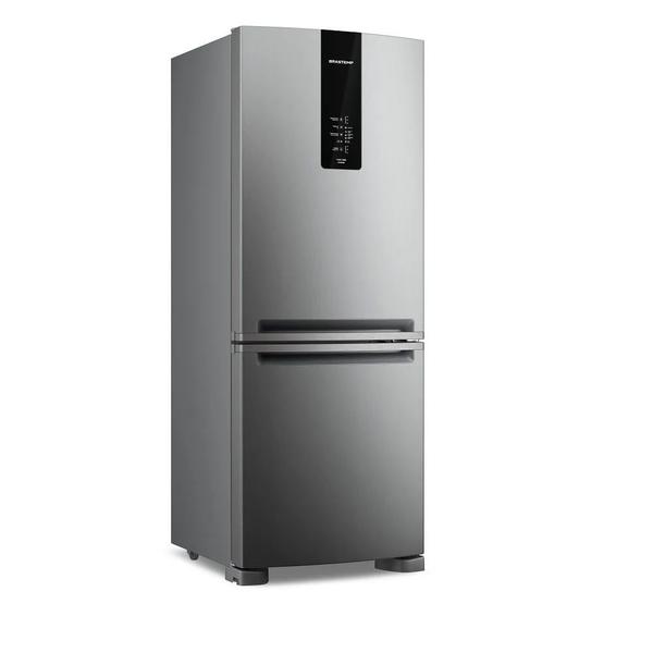 Imagem de Refrigerador Brastemp 447 Litros Frost Free Inverse Inox BRE57FK  220 Volts