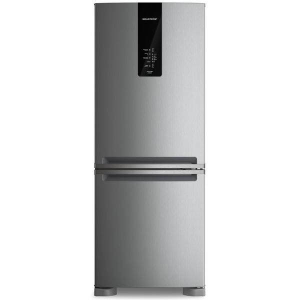 Imagem de Refrigerador Brastemp Duplex Smart Flow Inverse 447L Inox 110V BRE57FKANA