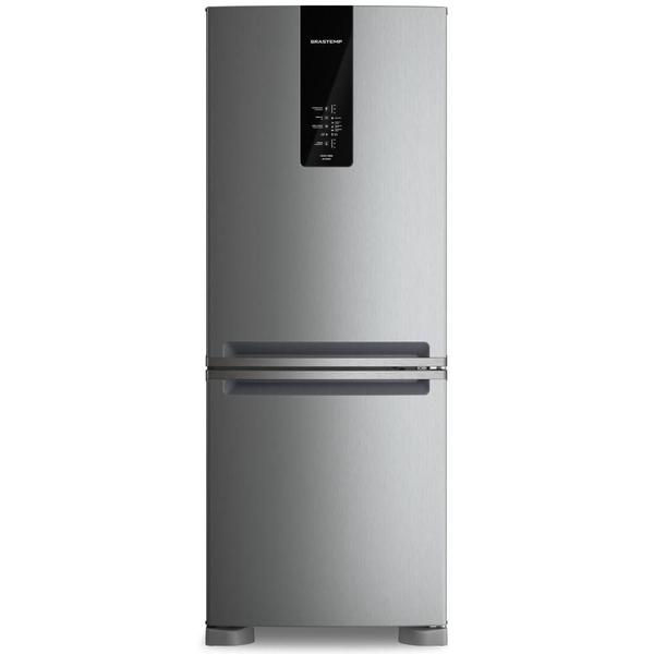 Imagem de Refrigerador Brastemp Duplex Smart Flow Inverse 447L Inox BRE57FKANA 110V