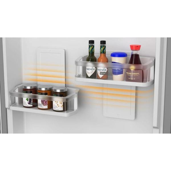 Refrigerador Brastemp Duplex Smart Flow Inverse 447L Inox BRE57FKANA 110V Imagem de Refrigerador Brastemp Duplex Smart Flow Inverse 447L Inox BRE57FKANA 110V
