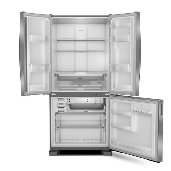 Imagem de Refrigerador Brastemp Frost Free French Door 554 Litros Inox BRO85AK  127 Volts