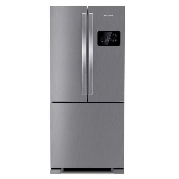 Imagem de Refrigerador Brastemp Side Inverse 3 Portas Frost Free 554 Litros Inox 220V BRO85AK